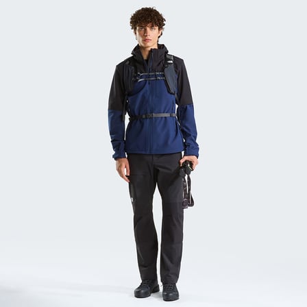 Diablo Çıkarılabilir Kapüşonlu Softshell Erkek Lacivert Outdoor Mont NF0A8J5H92A1