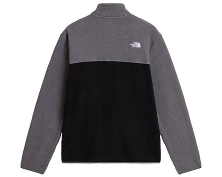 The North Face M YUMIORI 1/4 ZIP Erkek Outdoor Çeyrek Fermuarlı Polar Üst NF0A883SWOO1 Siyah