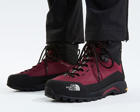 The North Face W VERTO ALPINE MID GORE-TEX Unisex Outdoor Ayakkabısı NF0A83NCRH11 Kırmızı