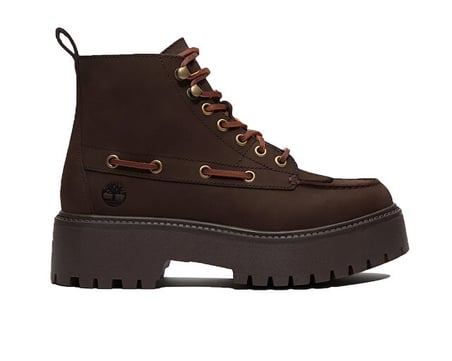 Timberland STONE STREET MID LACE UP BOOT Kadın Günlük Bot TB0A27YZW071 Kahverengi