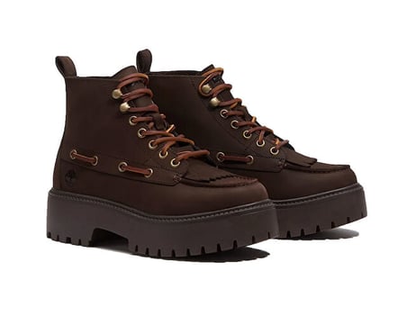Timberland STONE STREET MID LACE UP BOOT Kadın Günlük Bot TB0A27YZW071 Kahverengi