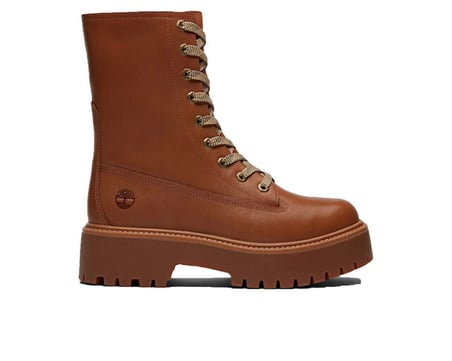 Timberland STONE STREET MID LACE UP BOOT Kadın Günlük Bot TB0A5SAHEM61 Kahverengi