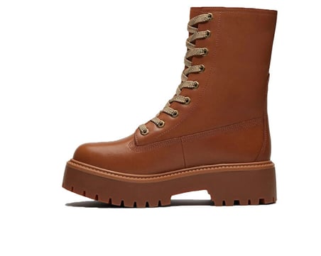 Timberland STONE STREET MID LACE UP BOOT Kadın Günlük Bot TB0A5SAHEM61 Kahverengi
