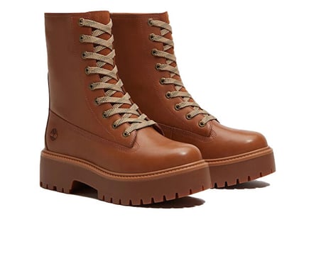Timberland STONE STREET MID LACE UP BOOT Kadın Günlük Bot TB0A5SAHEM61 Kahverengi