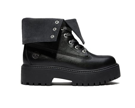 Timberland STONE STREET MID LACE UP BOOT Kadın Günlük Bot TB0A5SAHW021 Siyah