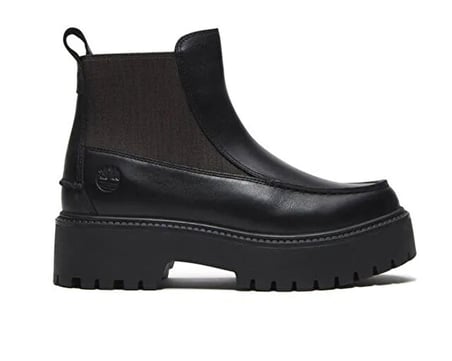 Tımberland STONE STREET MID CHELSEA BOOT Kadın Günlük Bot TB0A5TGPW021 Siyah