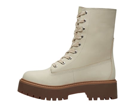 Timberland STONE STREET MID LACE UP BOOT Kadın Günlük Bot TB0A5SAHEN71 Bej