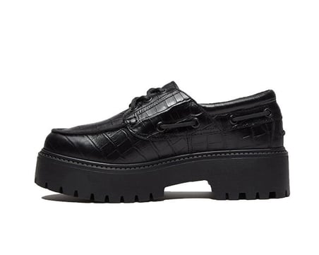 Timberland STONE STREET BOAT SHOE Kadın Günlük Ayakkabı TB0A2GVFW021 Siyah