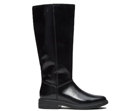 Timberland STORMBUCKS TALL ZIP UP BOOT Kadın Günlük Çizme TB0A5T6PW021 Siyah