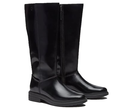 Timberland STORMBUCKS TALL ZIP UP BOOT Kadın Günlük Çizme TB0A5T6PW021 Siyah