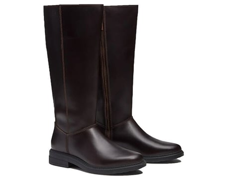 Timberland STORMBUCKS TALL ZIP UP BOOT Kadın Günlük Çizme TB0A5T6PW011 Kahverengi