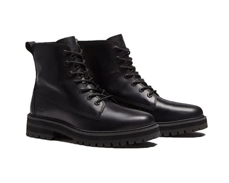 Timberland BRITTON DRIVE MID LACE UP BOOT Erkek Günlük Bot TB0A41CGW021 Siyah