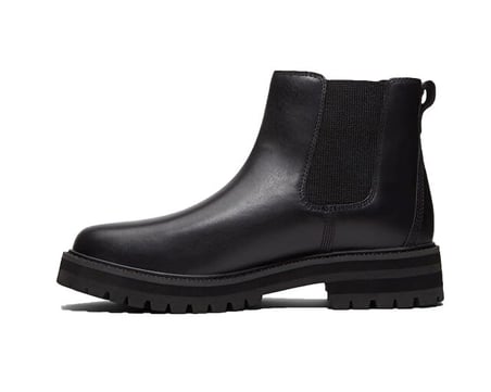 Timberland BRITTON DRIVE MID CHELSEA BOOT Erkek Günlük Bot TB0A5RRDW021 Siyah