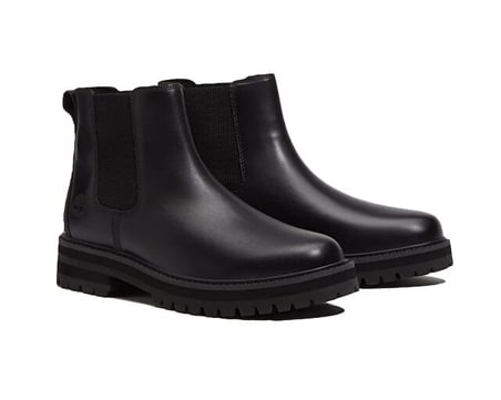 Timberland BRITTON DRIVE MID CHELSEA BOOT Erkek Günlük Bot TB0A5RRDW021 Siyah