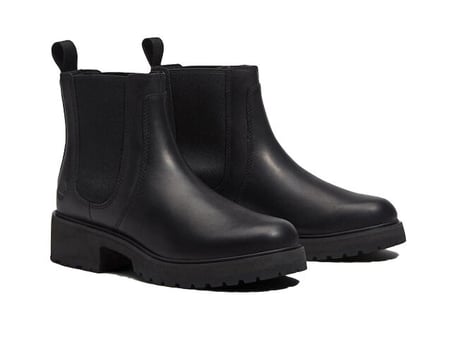 Timberland CARNABY ROW MID CHELSEA BOOT Kadın Günlük Bot TB0A2KC7W021 Siyah