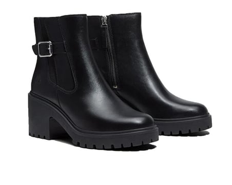 Timberland STONE HEIGHTS MID CHELSEA BOOT Kadın Günlük Bot TB0A2GGNW021 Siyah