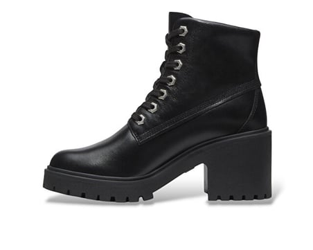 Timberland STONE HEIGHTS MID LACE UP BOOT Kadın Günlük Bot TB0A5S49W021 Siyah