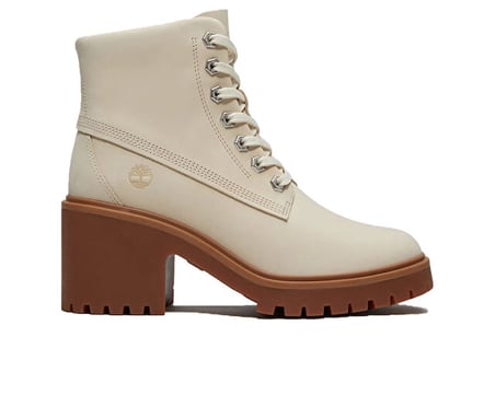 Timberland STONE HEIGHTS MID LACE UP BOOT Kadın Günlük Bot TB0A5S49EX41 Krem