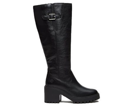 Timberland STONE HEIGHTS TALL ZIP UP BOOT Kadın Günlük Çizme TB0A2AZXW021 Siyah