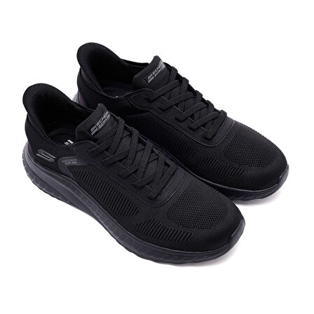 Bobs Squad Chaos Solid Step Erkek Siyah Sneaker Ayakkabı 118312 BBK