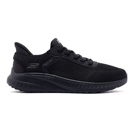 Bobs Squad Chaos Solid Step Erkek Siyah Sneaker Ayakkabı 118312 BBK