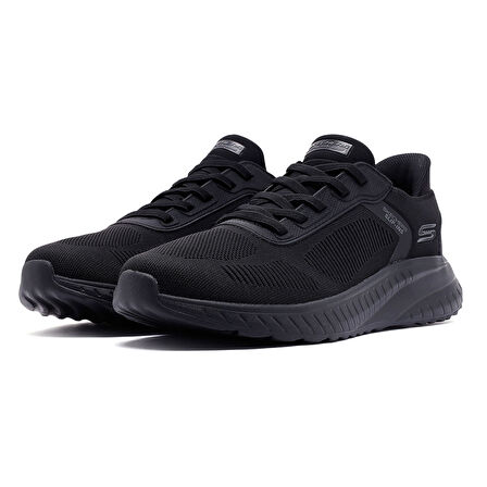 Bobs Squad Chaos Solid Step Erkek Siyah Sneaker Ayakkabı 118312 BBK