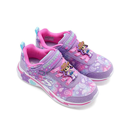 Snuggle Sneaks Çocuk Mor Sneaker Ayakkabı 302214L LVMT
