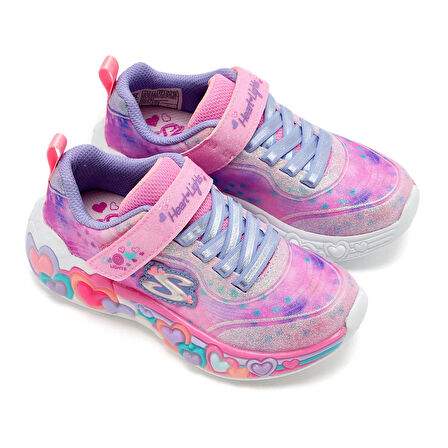 Eternal Heart Lights Çocuk Pembe Sneaker Ayakkabı 302696L LPMT