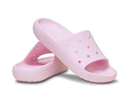Crocs Classic Slide V2 Kadın Terlik 209401-6ZW Pembe
