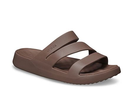 Crocs Getaway Strappy Kadın Terliği 209587-0LFKahverengi