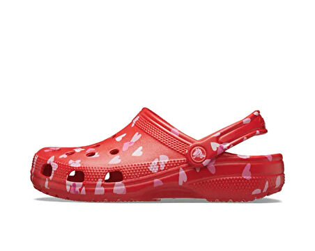 Crocs  Classic Vday Clog Kadın Günlük Terlik 209682-6ZR Kırmızı