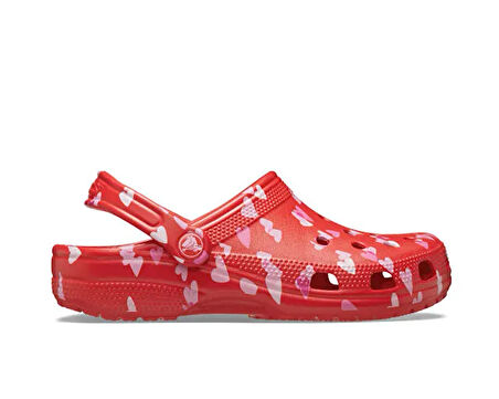 Crocs  Classic Vday Clog Kadın Günlük Terlik 209682-6ZR Kırmızı