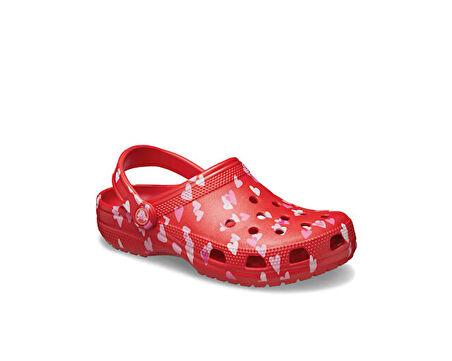 Crocs  Classic Vday Clog T Çocuk Terliği 209755-6ZR Kırmızı