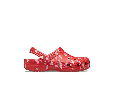 Crocs  Classic Vday Clog T Çocuk Terliği 209755-6ZR Kırmızı