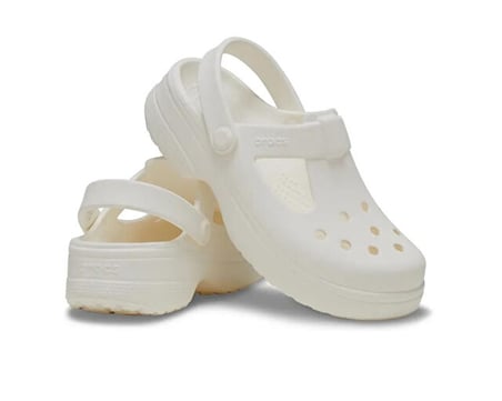 Crocs Classic Mary Jane Clog K Çocuk Terlik 210615-0WV Beyaz
