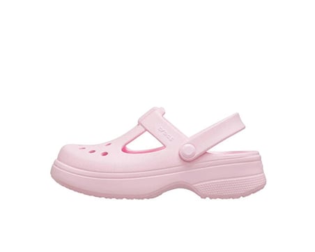 Crocs Classic Mary Jane Clog K Çocuk Terlik 210615-6ZW Pembe