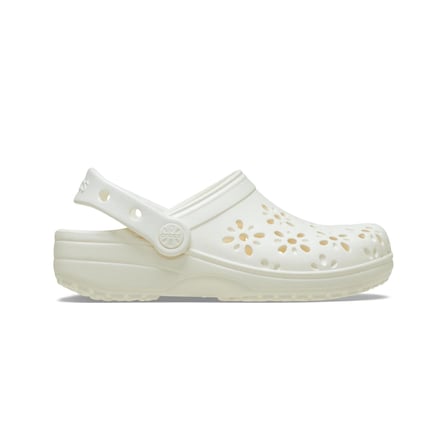 Classic Floral Cut Out Clog Kadın Sandalet 210927-0WV