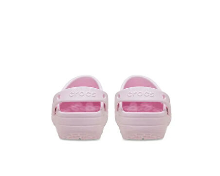 Crocs Classic Floral Cut Out Clog K Çocuk Terliği 210943-6ZW Pembe