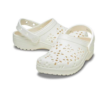 Classic Floral Cut Out Clog T Çocuk Sandalet 210944-0WV
