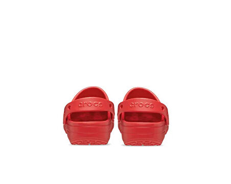 Crocs Classic Floral Cut Out Clog T Çocuk Terliği 210944-6ZR Kırmızı