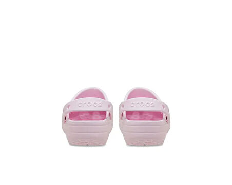Crocs Classic Floral Cut Out Clog T Çocuk Terliği 210944-6ZW Pembe