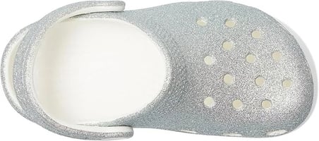 Crocs Classic Iridescent Glitter CgT Beyaz Kız Çocuk Terlik 210985_100