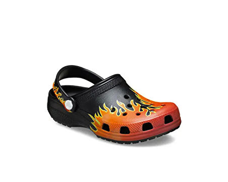 Crocs Classic Flames Clog T Çocuk Terlik 211214-0C4 Siyah