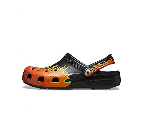 Crocs Classic Flames Clog K Çocuk Terlik 210993-0C4 Siyah