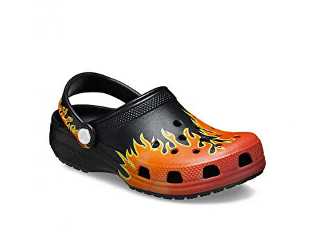 Crocs Classic Flames Clog K Çocuk Terlik 210993-0C4 Siyah