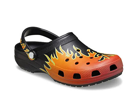 Crocs  Classic Flames Clog Erkek Günlük Terlik 211004-0C4 Turuncu