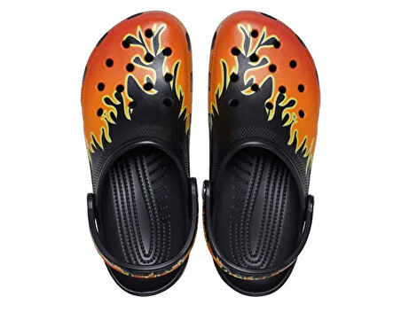 Crocs  Classic Flames Clog Erkek Günlük Terlik 211004-0C4 Turuncu