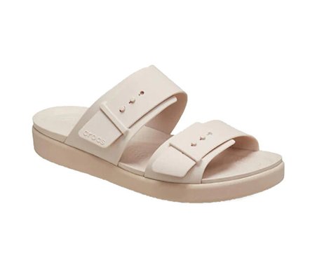Crocs Brooklyn Buckle Low Low Kadın Terliği 211215-6URGri