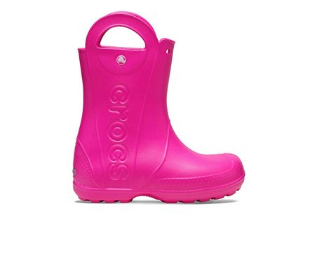 Crocs Handle it Rain Boot K Çocuk Günlük Bot 211056-6TW Pembe