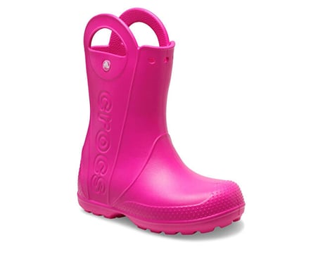 Crocs Handle it Rain Boot K Çocuk Günlük Bot 211056-6TW Pembe